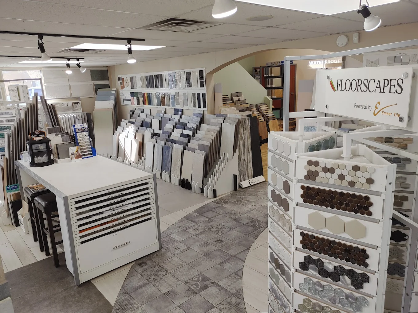 Floorscapes tile flooring showroom in Albuquerque, NM